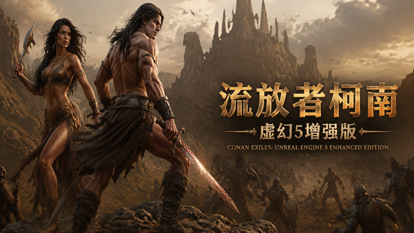 流放者柯南 虚幻5增强版|豪华中文|Build.24785316-孤狼战者-影逝战士+预购特典+全DLC|解压即撸