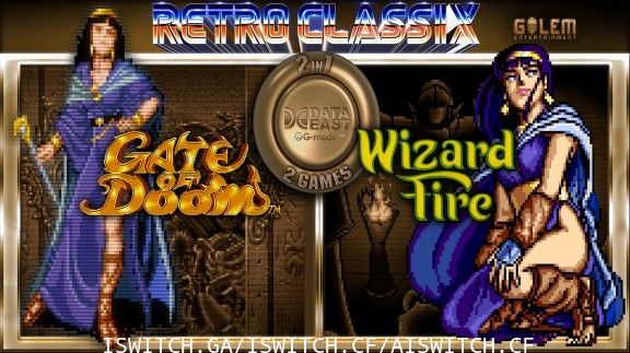 Retro Classix 2-in-1 Pack: Gate of Doom & Wizard Fire/英文版/[NSZ]