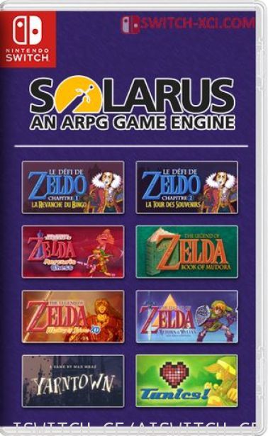 塞尔达合集/Solarus Engine + 10/英文版/[NSP]