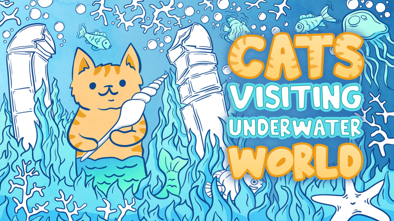 猫咪拜访海底世界 Cats Visiting Underwater World|官方中文|NSZ|原版
