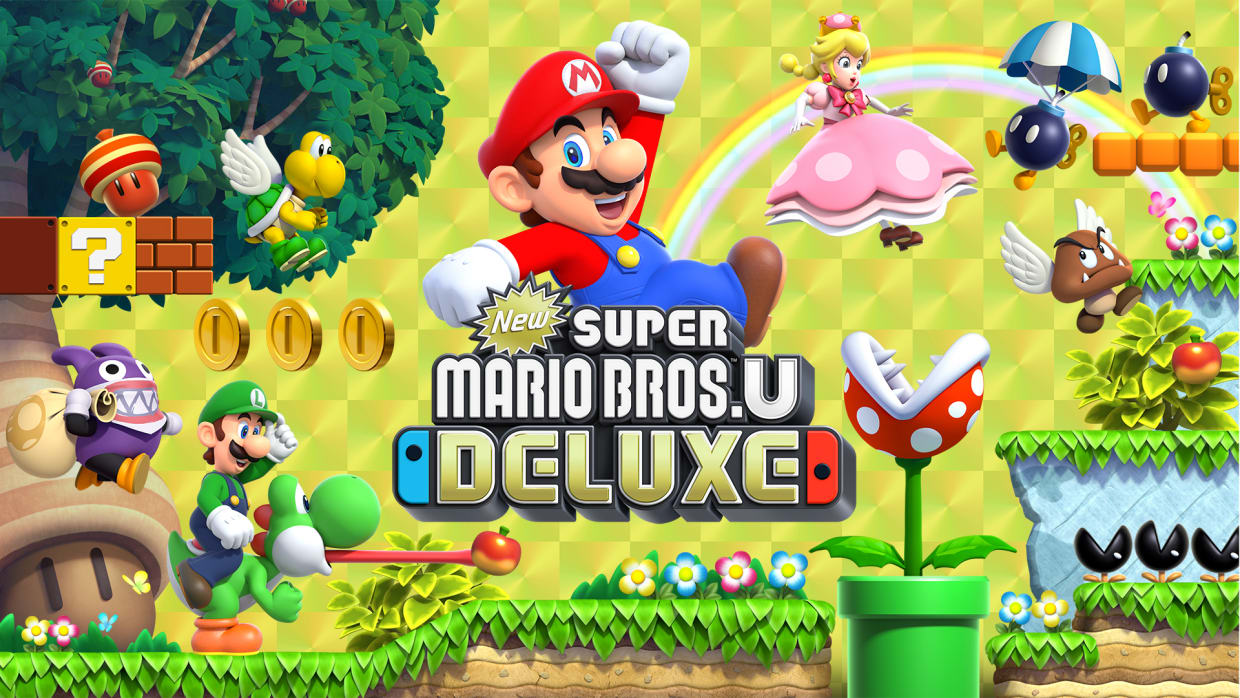 新超级马里奥兄弟U New Super Mario|豪华中文|本体+1.0.2升补|NSZ|原版