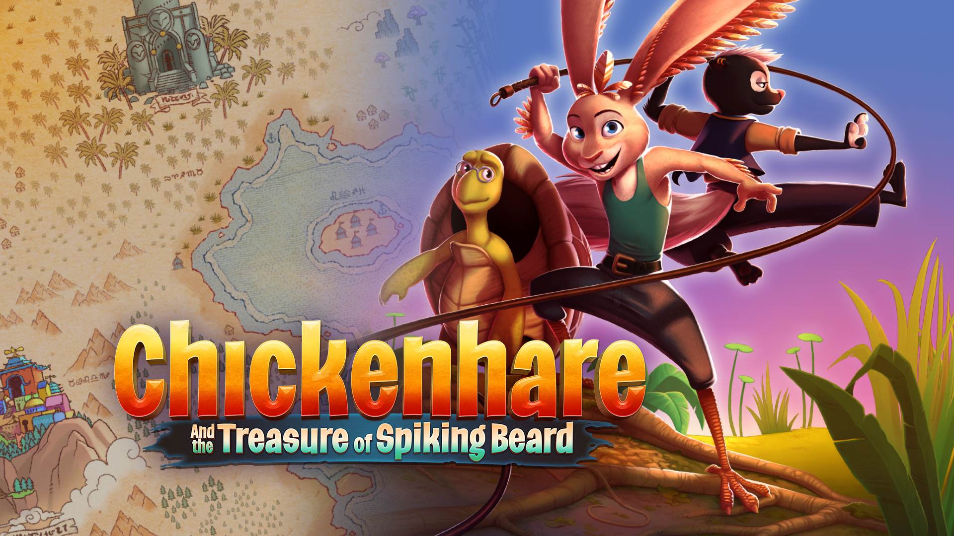 鸡兔联盟 尖胡子的宝藏 Chickenhare and the treasure|官方中文|NSZ