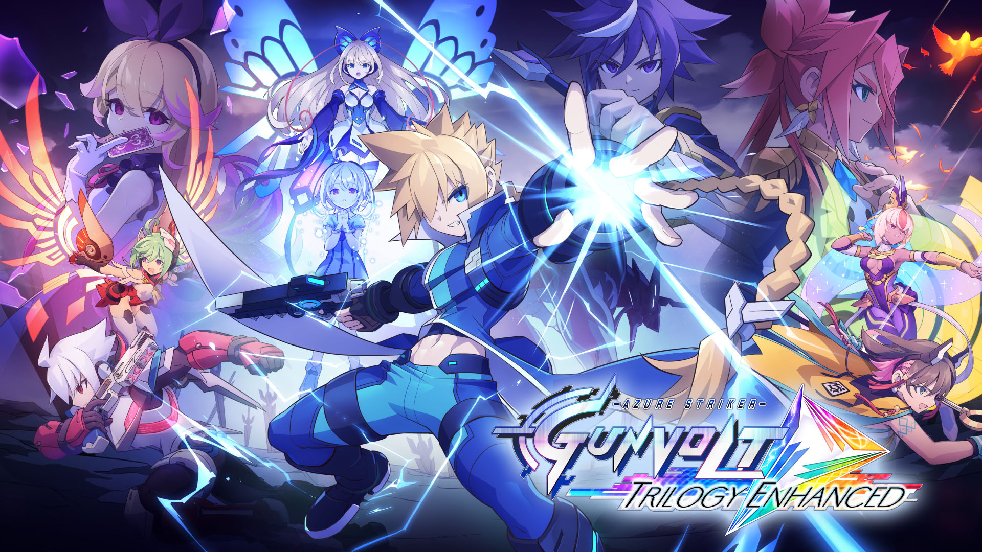 苍蓝雷霆 GUNVOLT 三棱合极版 Azure Striker|官方中文|本体+1.3.1升补|NSZ|原版
