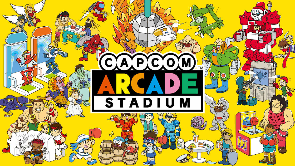 卡普空街机合集 Capcom Arcade Stadium|官方中文|本体+1.1.0升补+33DLC|NSZ
