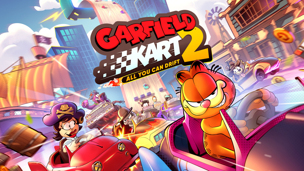加菲猫卡丁车 2 漂移无极限 Garfield Kart 2|官方中文|本体+1.1.0升补|NSZ|原版