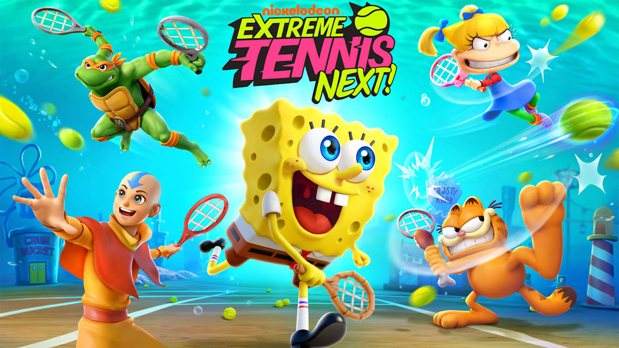 尼克儿全明星网球 Nickelodeon Extreme Tennis|官方中文|本体+1.0.1升补|NSZ