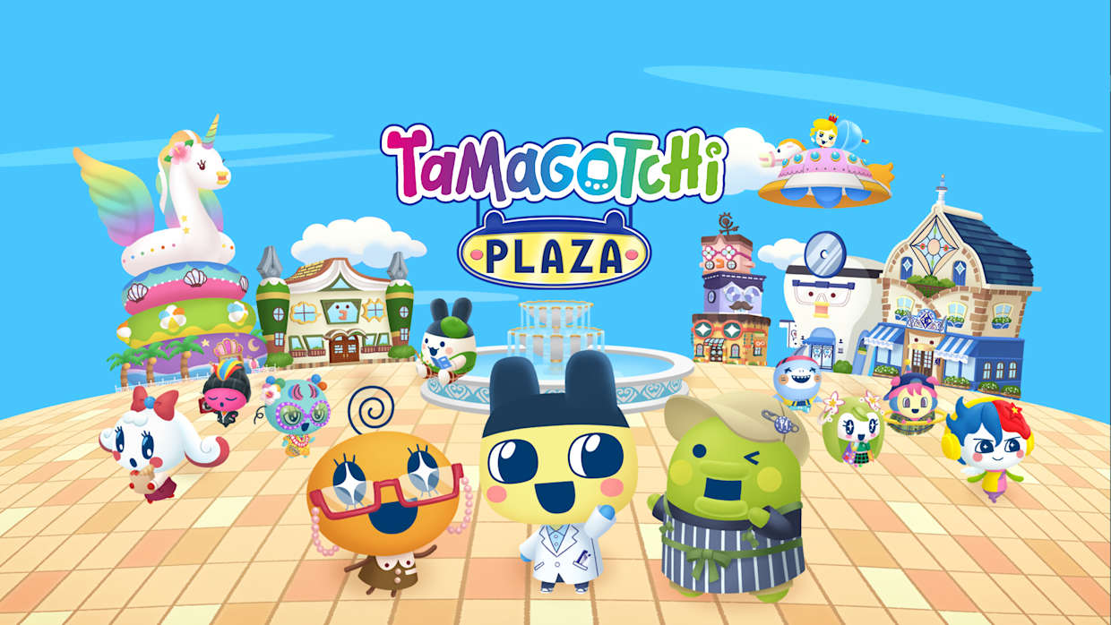 欢迎光临!拓麻歌子开心镇 Tamagotchi Plaza|官方中文|本体+1.0.8升补|NSZ|原版