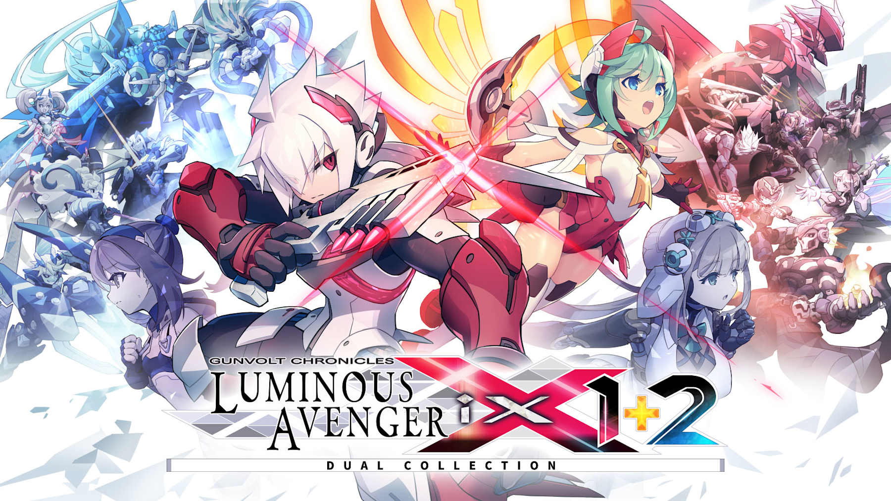 银白钢铁伊克斯1+2双重收藏辑 Gunvolt Chronicles|官方中文|NSZ
