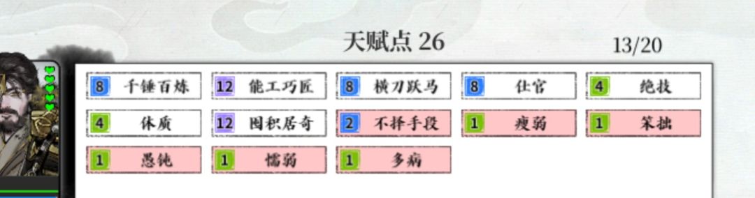 龙胤立志传｜增加10个天赋上限 MOD