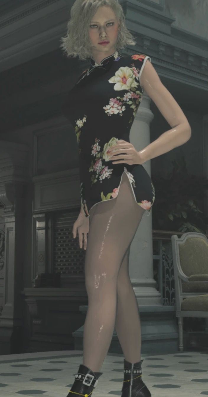 生化危机9：安魂曲/Resident_Evil_Requiem｜格蕾丝旗袍/透明胶衣（替换黑色电影） MOD