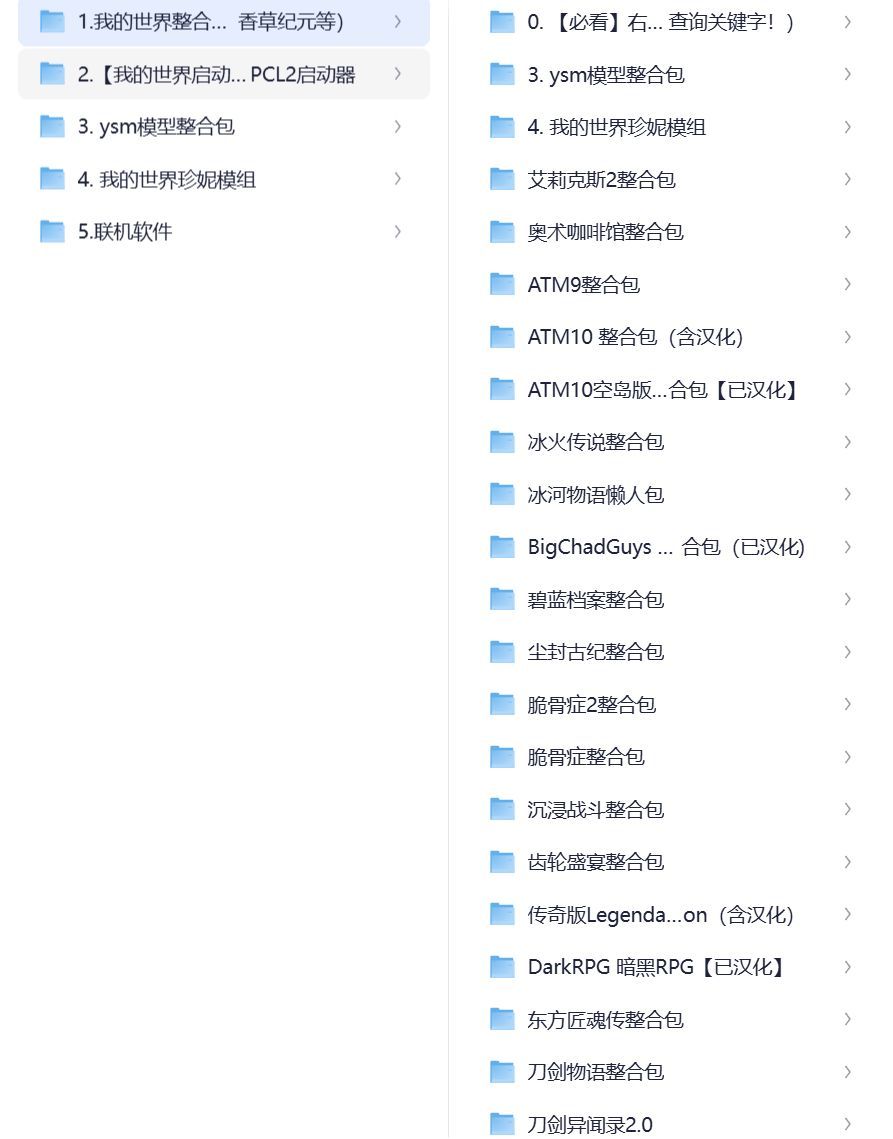 【PC】【安卓】我的世界上百款mod整合包 MOD