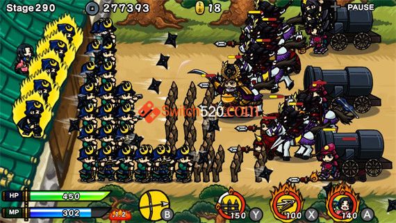 武士防御战 忍者战争|官方中文|本体+1.0.2原版整合|XCI|冷饭