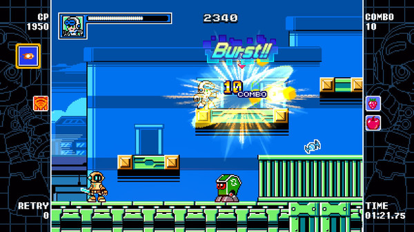 神力刚巴尔特爆裂 MIGHTY GUNVOLT BURST|官方中文|本体+1.4.3升补+7DLC|NSZ|原版