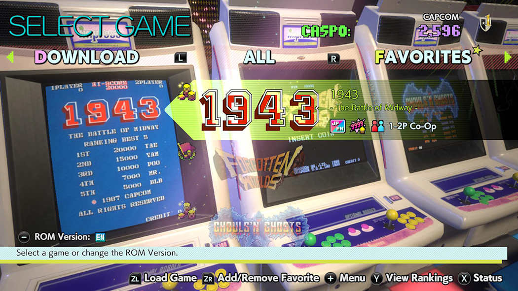卡普空街机合集 Capcom Arcade Stadium|官方中文|本体+1.1.0升补+33DLC|NSZ