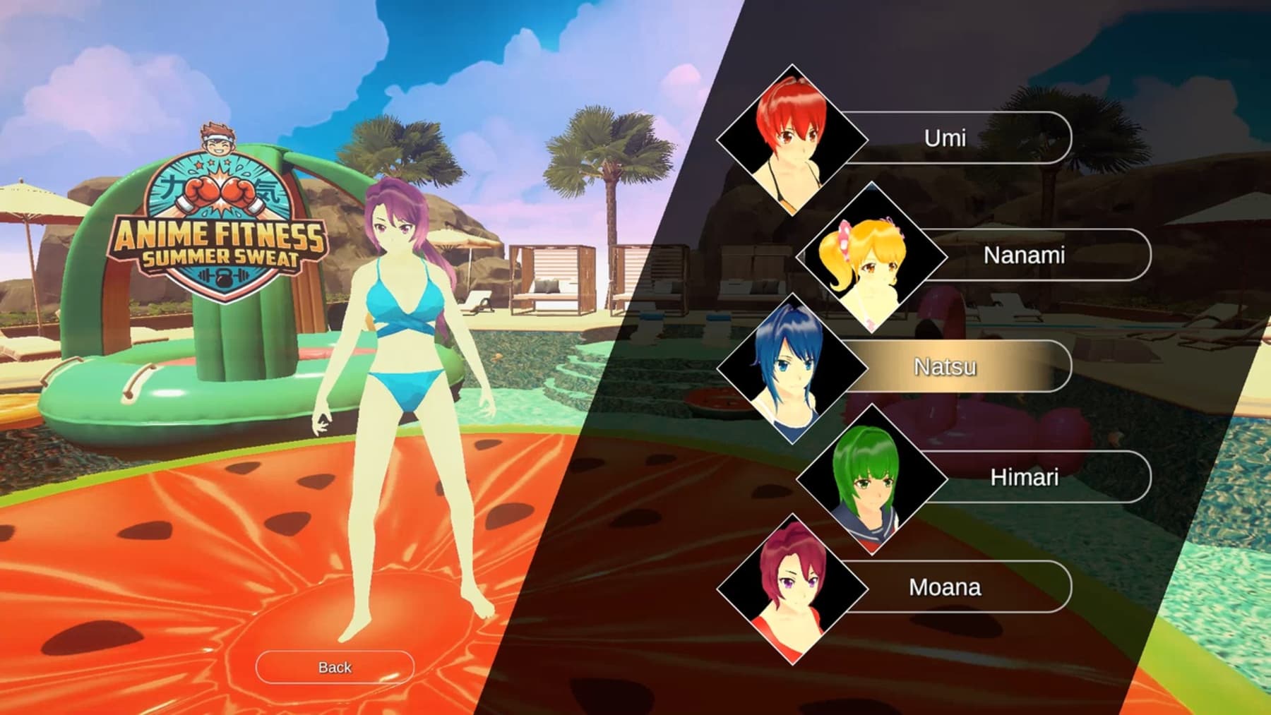 流汗吧! 健身少女‌ Anime Fitness – Summer Sweat|官方中文|NSP