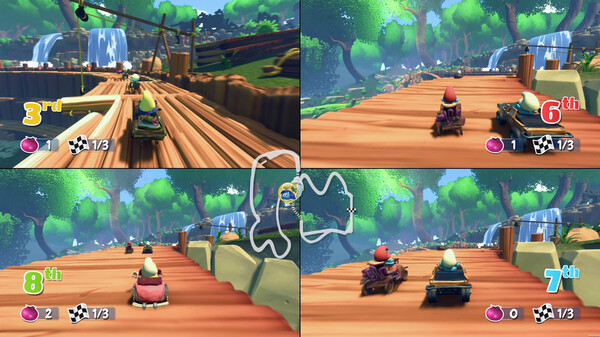 蓝精灵卡丁车 SMURFS KART|官方中文|安装即撸