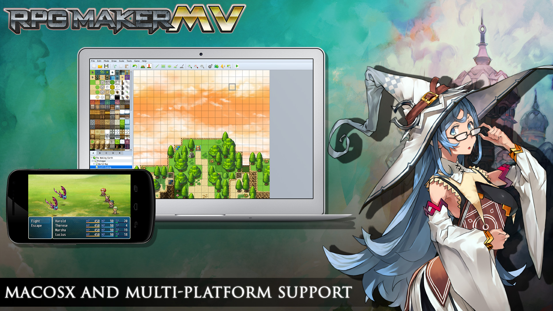 RPG Maker MV|官方中文|Build.21303199+巨量素材-可直接上手+全DLC|解压即撸
