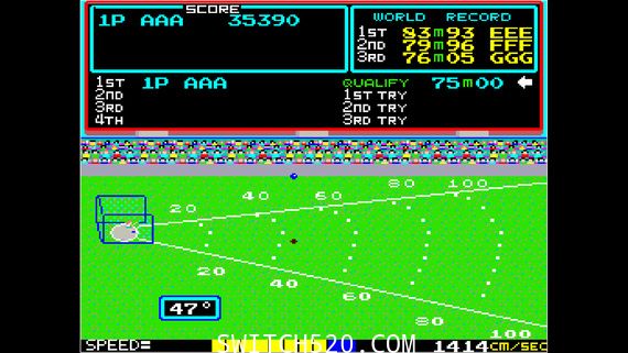 Arcade Archives TRACK＆FIELD/英日版/[XCI]
