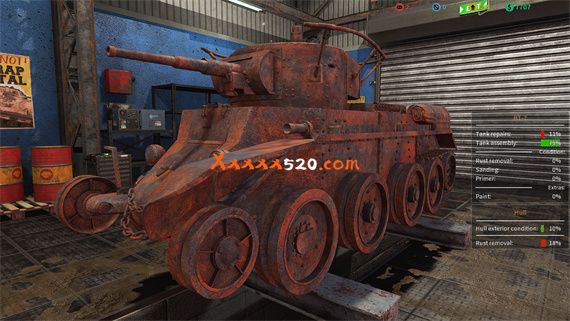 坦克修理模拟器|官方中文|V1.3.13+全DLC|解压即撸