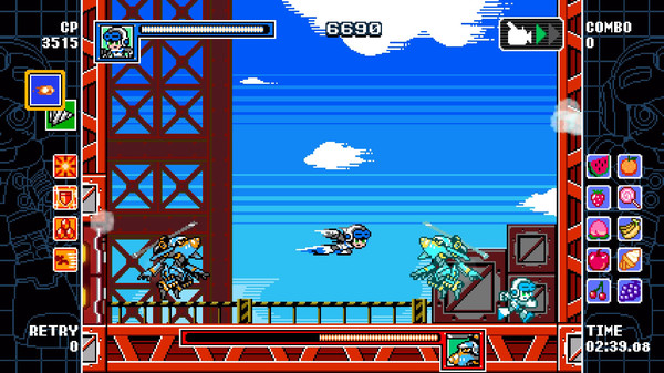 神力刚巴尔特爆裂 MIGHTY GUNVOLT BURST|官方中文|本体+1.4.3升补+7DLC|NSZ|原版