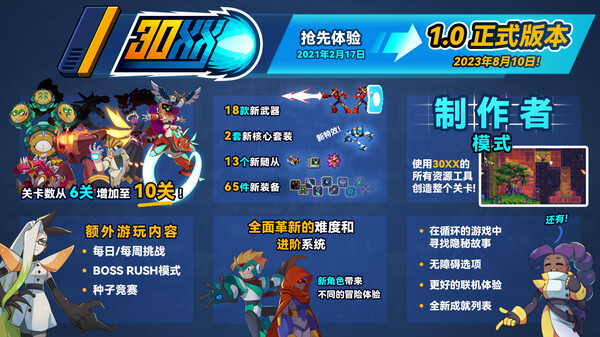 洛克妹 30XX|官方中文|V1.3.5-时光之战-跨越千年|解压即撸