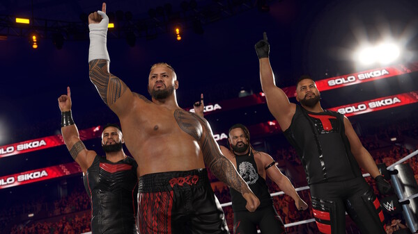 WWE 2K25 血亲家族版|官方英文|Build.20411003-无畏出击-铁血荣耀+预购特典+全DLC-支持手柄|解压即撸