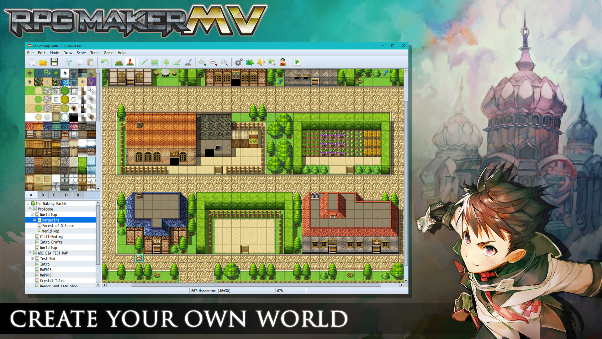 RPG Maker MV|官方中文|Build.21303199+巨量素材-可直接上手+全DLC|解压即撸