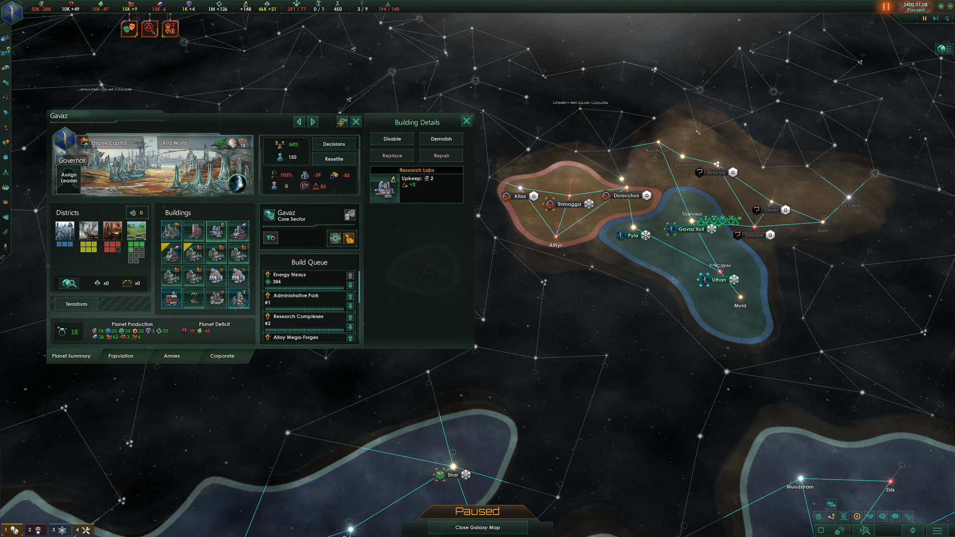 群星 银河版|官方中文|Build.24109497+游牧民族DLC+全DLC+修改器|解压即撸