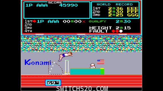 Arcade Archives TRACK＆FIELD/英日版/[XCI]
