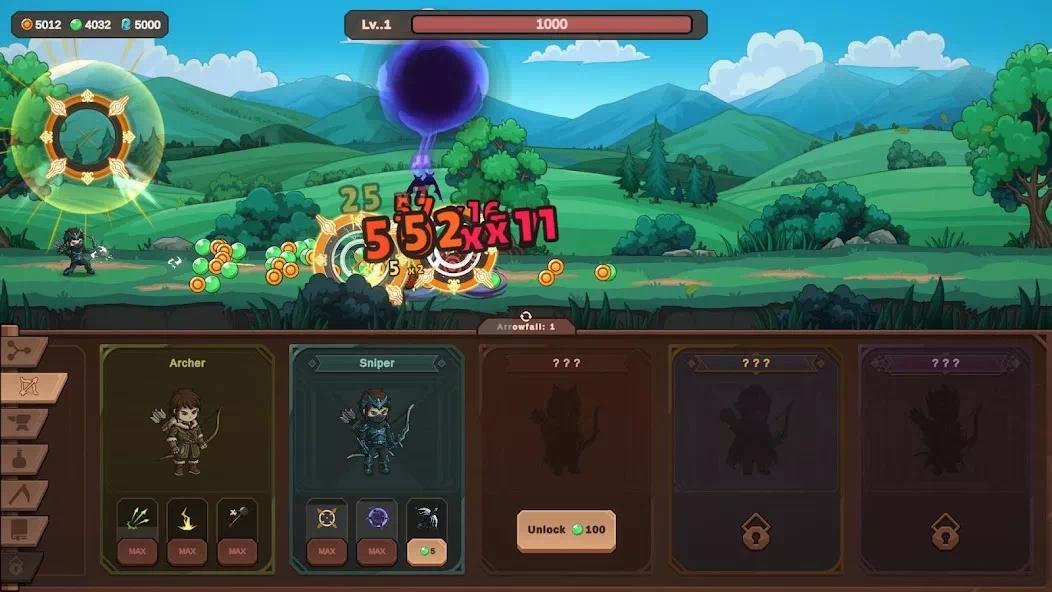 【手游】扎德箭术,又一款挂机肉鸽_V1.0_中文