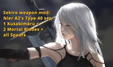 只狼：影逝二度｜尼尔：自动人形 A2的40型武器套装 MOD