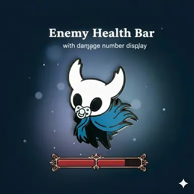 空洞骑士|敌人生命条带伤害数值 MOD