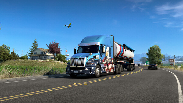 美国卡车模拟/American Truck Simulator|解压即撸| Build.25534620 |中文-公路之旅福特DLC+全DLC