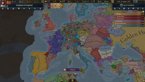 欧陆风云5/Europa Universalis V|解压即撸| V1.4.0 |豪华中文白金版-可联机-全DLC