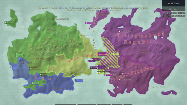 地图上发生的事:列国模拟器|解压即撸| Build.25482609 |官方中文