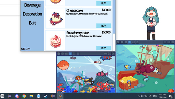 桌面水族馆|解压即撸| Build.24450469 |官方中文